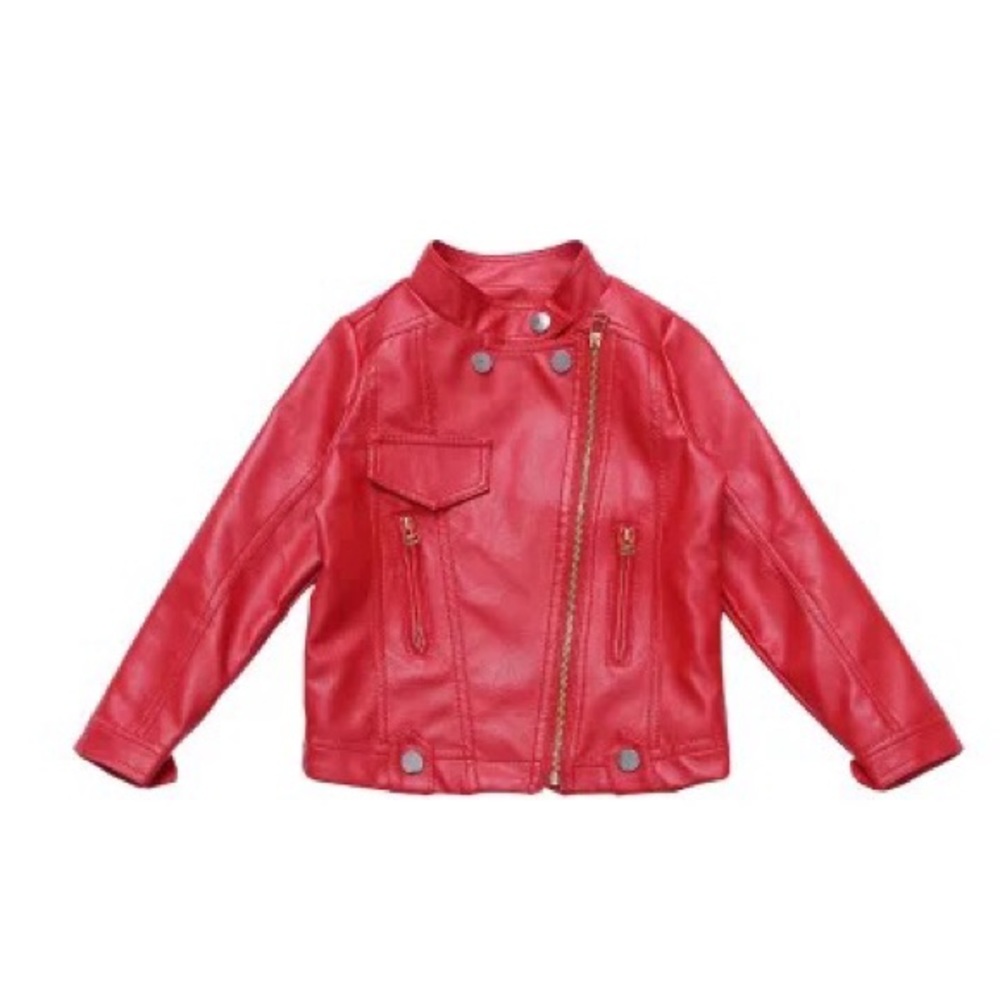 Leather coat